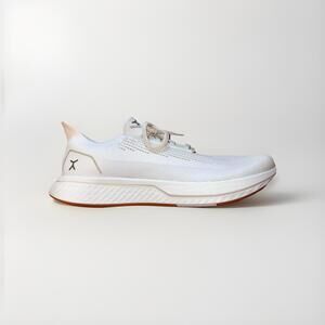 Flux Adapt Runner White Gum Mens Size 13 Running Athletic Walking Knit Shoes